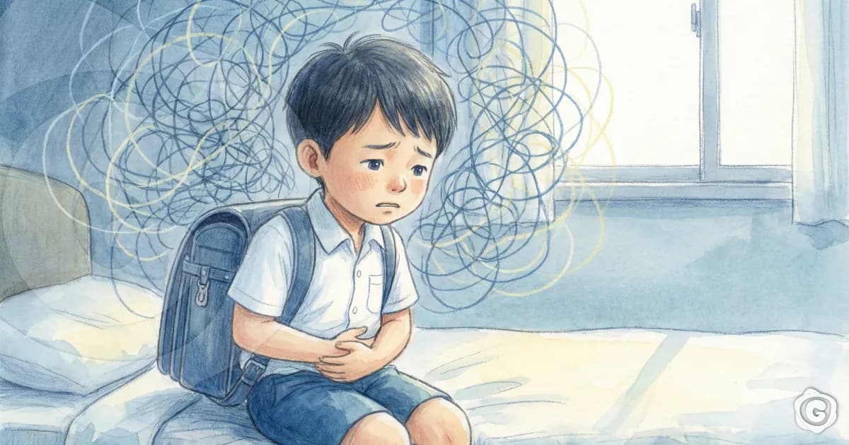 "Mẹ ơi con đau bụng": Khi nỗi sợ đi học hóa thành bệnh lý thật